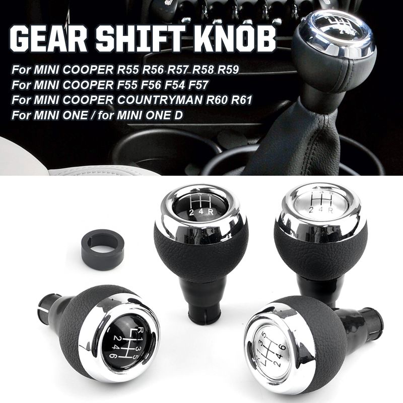 6 ātrumu pārnesumu sviras pārslēga kloķa galva 1,5 cm piemērota Mini Cooper R55 R56 R57 R58 R59 F55 F56 F54 F57 ONE D_voghion.com