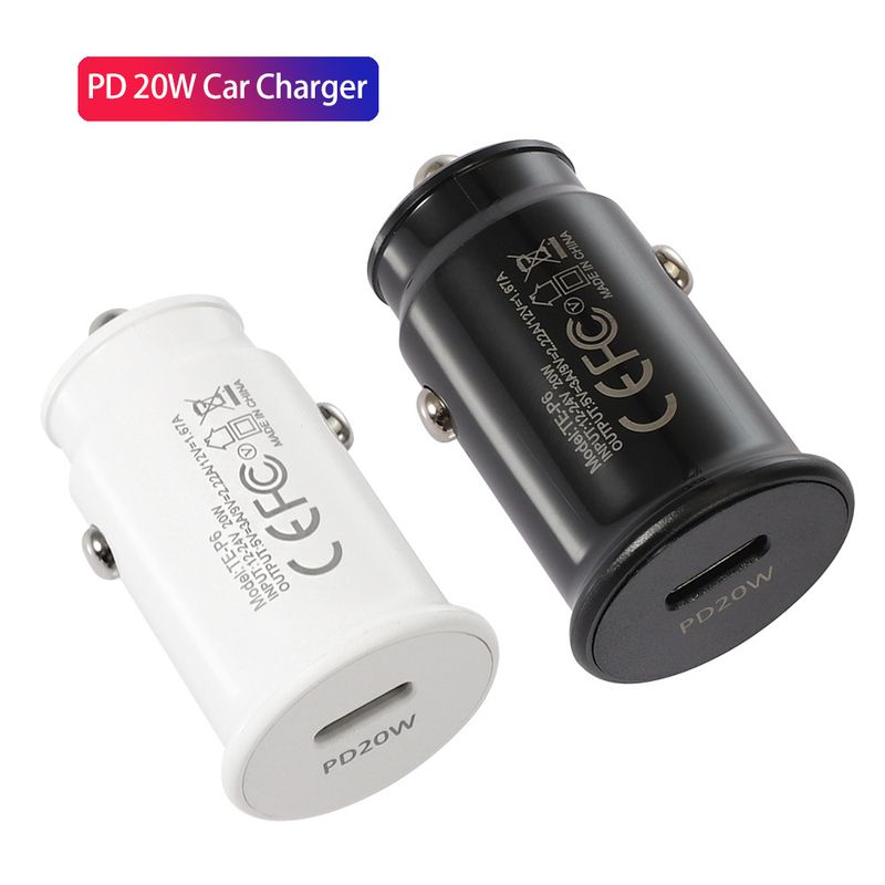 Music Festival  20W PD Fast Phone Charger Type-C Port PD20W Suitable for Apple 12/13 Car Charging_voghion.com
