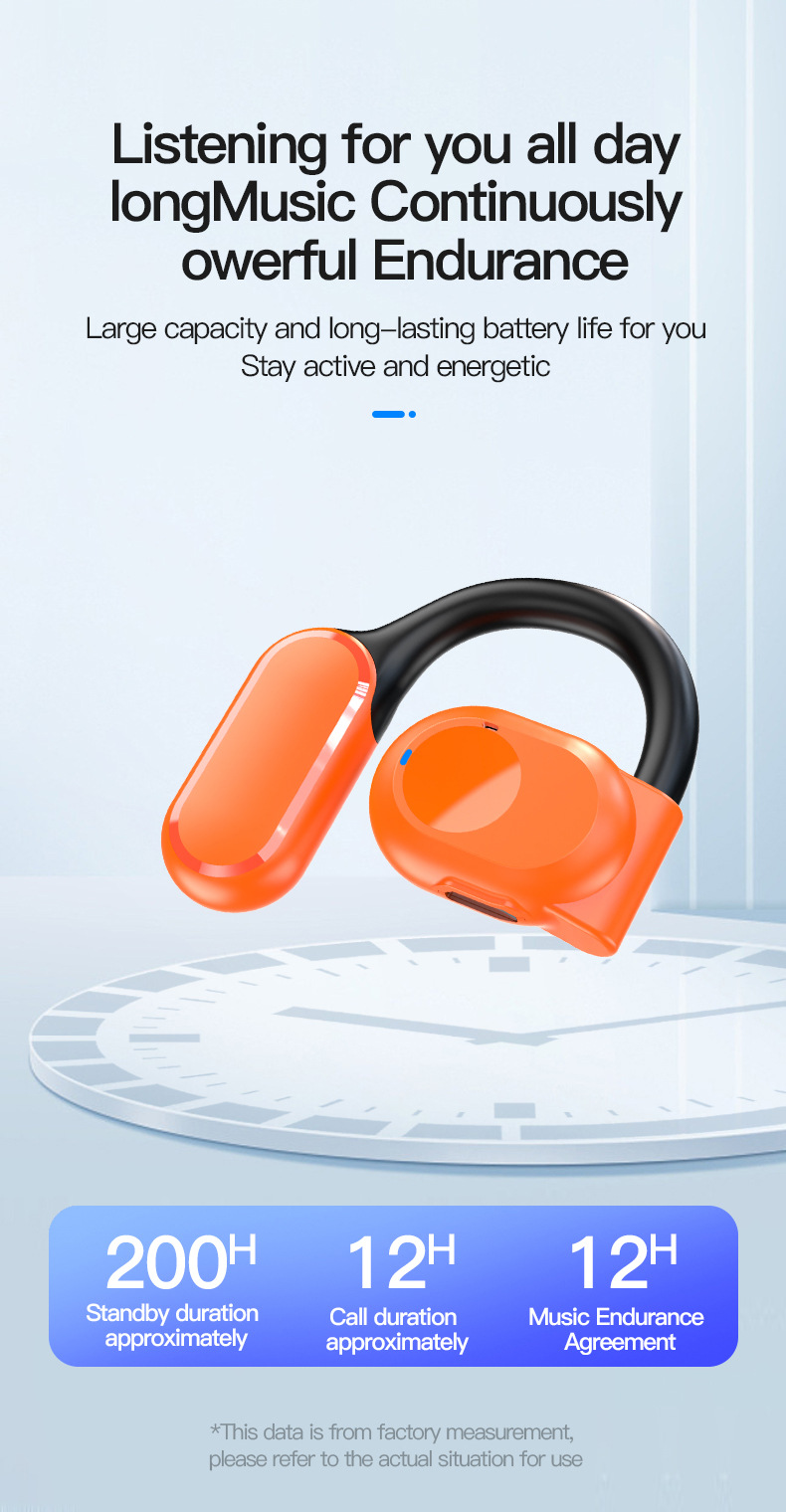 Neues BY99-Bluetooth-Headset, kabelloses Headset, passt nicht ins Ohr, offenes Ohr, hängendes Sport-Business-Headset_voghion.com