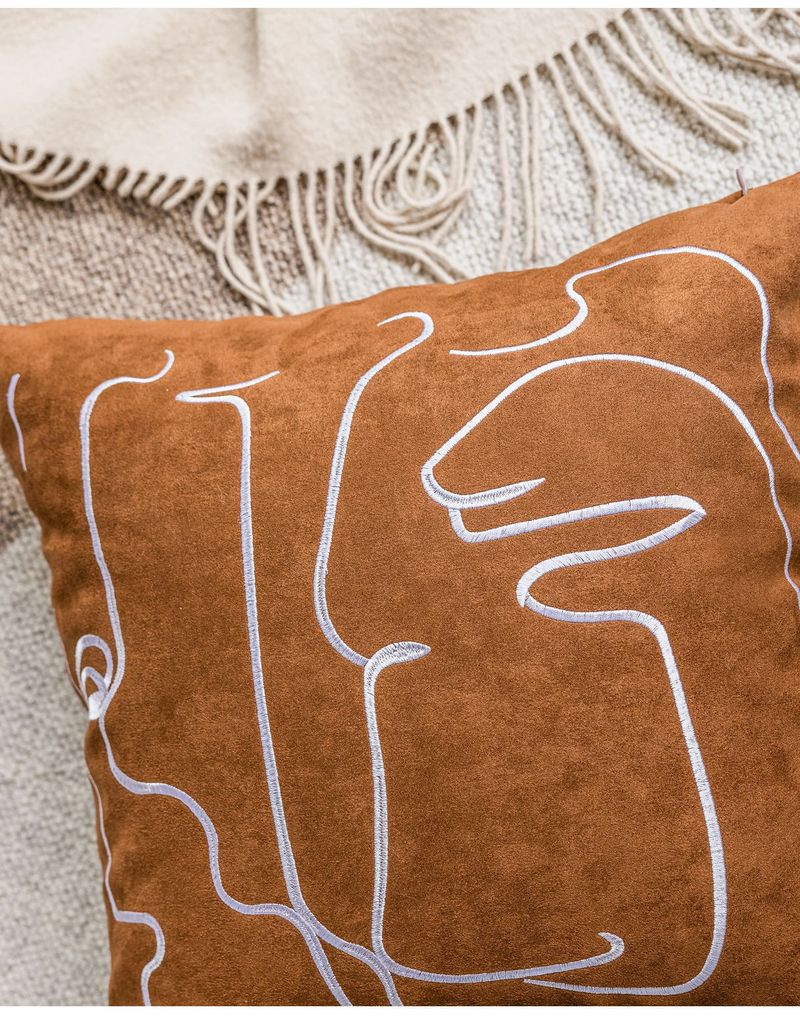 Kaninchen Plüsch Kissen Horizontale Nachttisch Kissen Modell Zimmer Dekorative Rückenlehne Nordic Wohnzimmer Sofa Kissenbezug_voghion.com