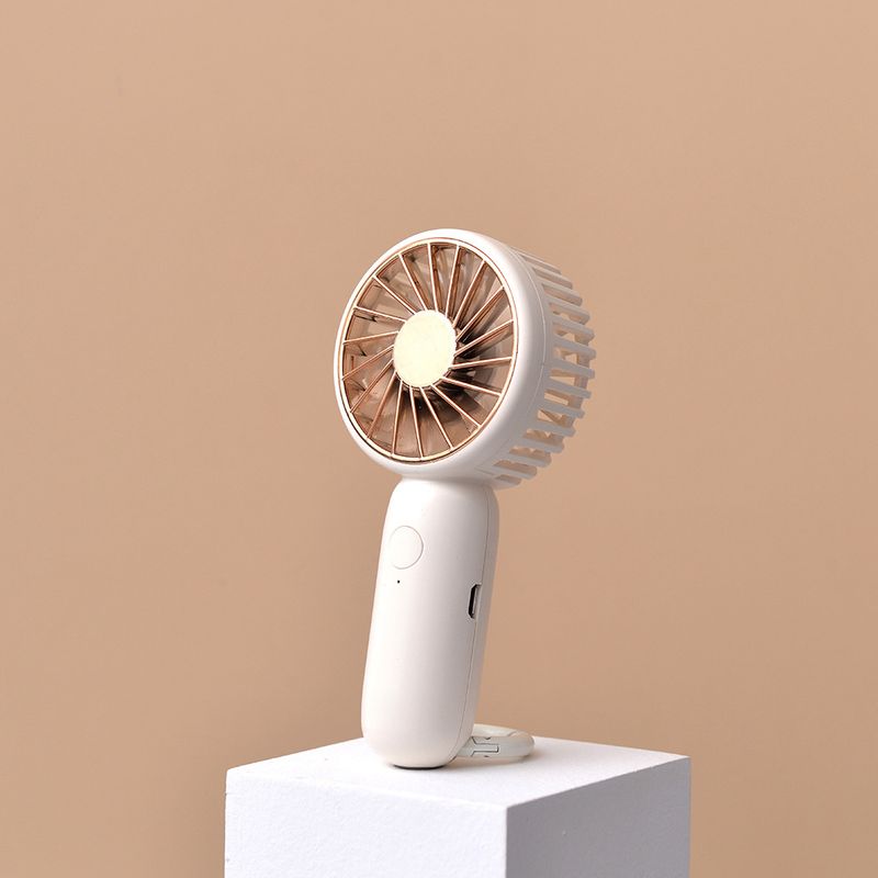 Mini ventilateur de bureau créatif et silencieux, portable et multifonction, avec mousqueton, pour l'extérieur_voghion.com