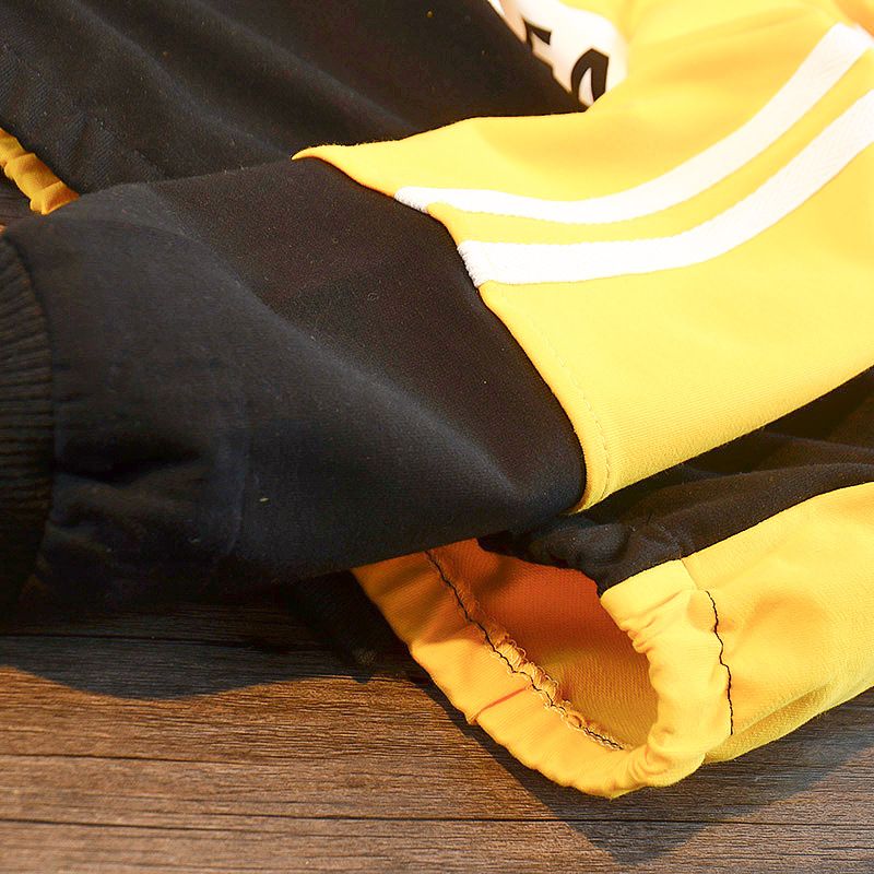 Vêtements pour enfants Garçons costumes d'automne enfants 2024 style printemps et automne beaux vêtements pour enfants élégants deux pièces vêtements à la mode pour enfants_voghion.com