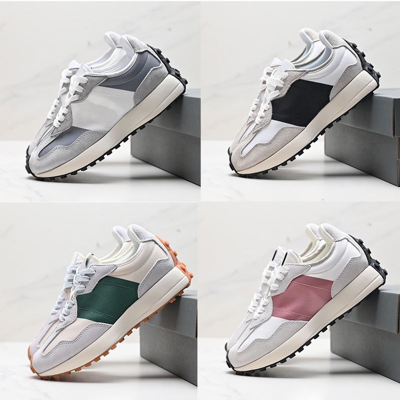 Langxin Balenwei Nb327 New Ancestor Grey Training Forrest Gump Height Increasing Thick Bottom Men's And Women's Sports_voghion.com
