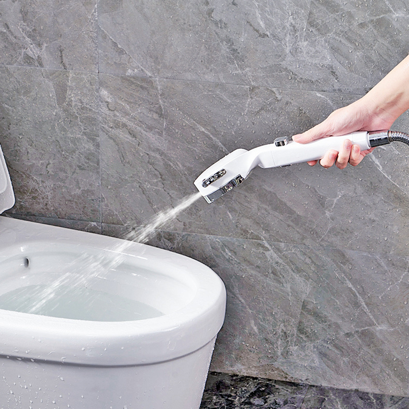 Duschkopf Waasserspuer Spray 4 Modus Upassbar Héichdrockdusch One-Schlëssel Stop Waasser Massage Eco Dusch Buedzëmmer Accessoiren_voghion.com