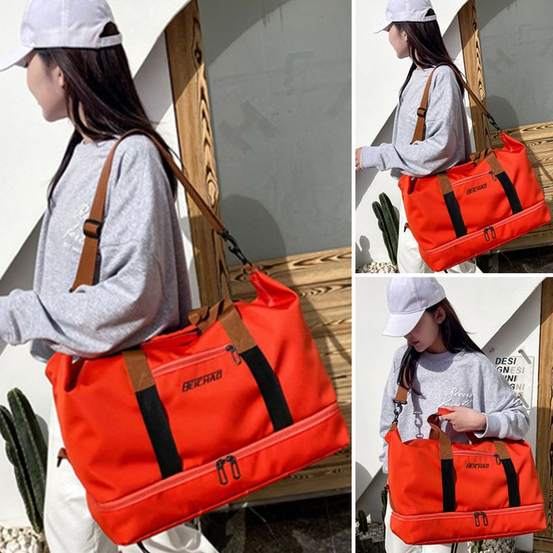 Lihao Reisetasche, unabhängiger Schuhhalter, wiederverwendbar, starke Tragkraft, Aufbewahrung, spritzwassergeschützt, trocken, nass, Outdoor, Fiess-Tasche, Reise_voghion.com