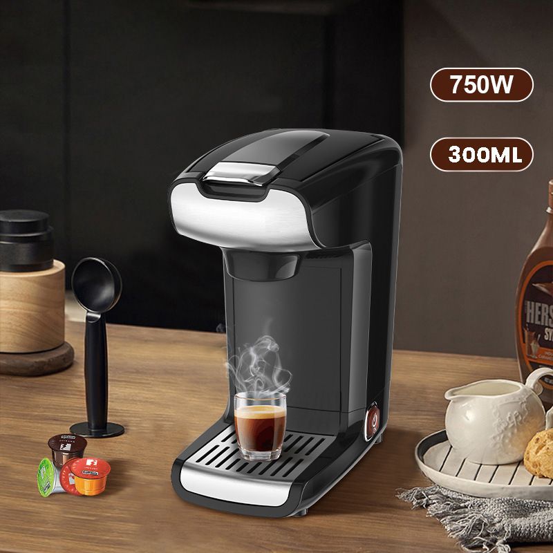 300ML Household Single Cup Capsule Electric Small Machine Espresso Drip Coffee_voghion.com