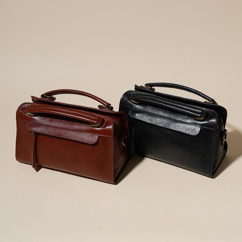 Sac à main simple en cuir à bandoulière, petit, tendance, décontracté et polyvalent, nouveauté printemps-été 2025_voghion.com