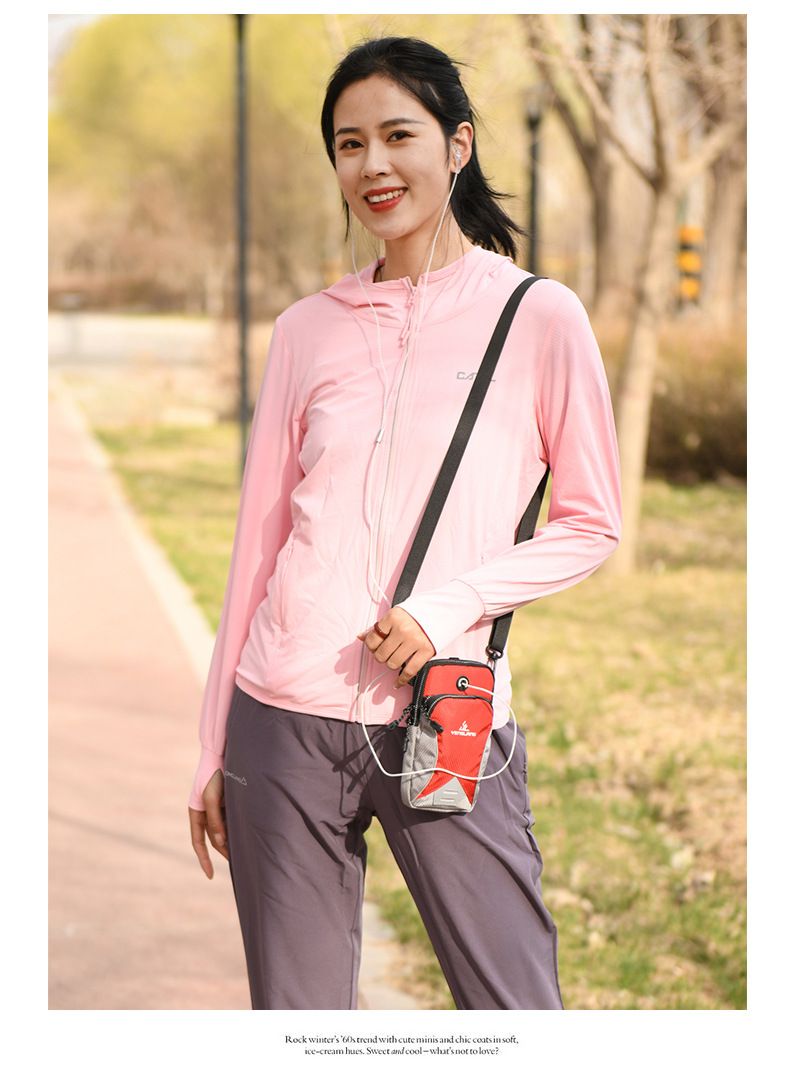 Universell mobiltelefonrem för utomhusbruk, enkel axelrem, handledsväska, löp- och fitnessutrustning_voghion.com