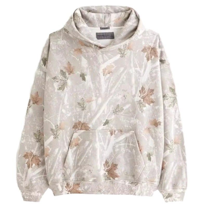 Nuova felpa con cappuccio a maniche lunghe con stampa floreale 3D, alla moda e casual, tinta unita_voghion.com