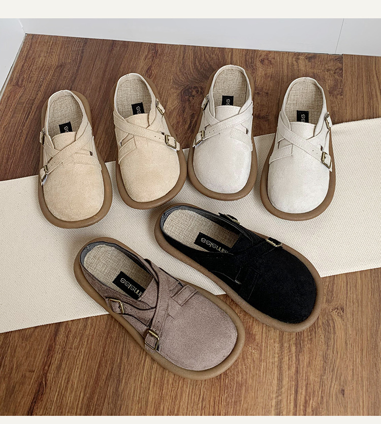 Baotou halve slippers, zachte zolen voor dames, zomer, Birkens, 2023, nieuwe, ademende, sandalen van katoen en linnen, veelzijdige slippers, bovenkleding_voghion.com