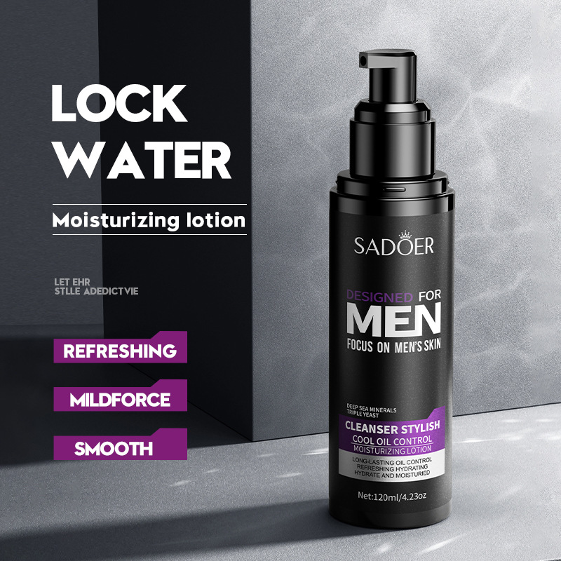 All English SADOER Cool Men's Moisturizing lotion_voghion.com