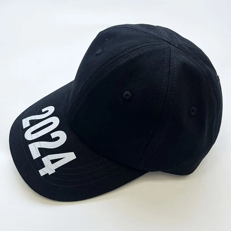 Új divatos Kanye West Street Apparel egyszínű betűs hip-hop 2024-es baseball sapka_voghion.com