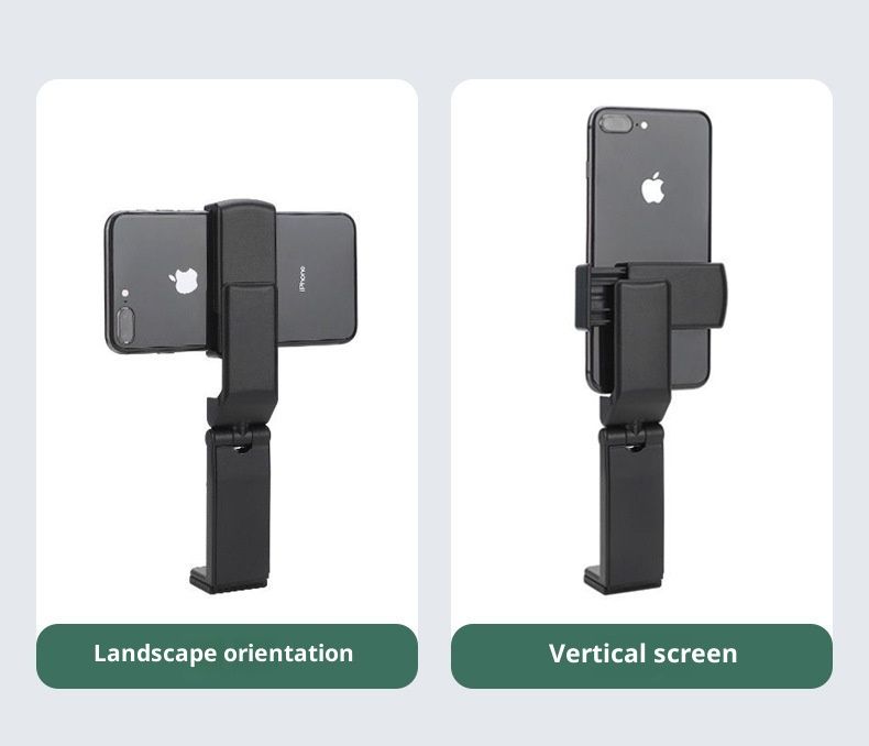 Cross-Border Travel Folding Portable Desktop 360 Rotating Multi-Function Clip Telescopic Mobile Phone Stand_voghion.com