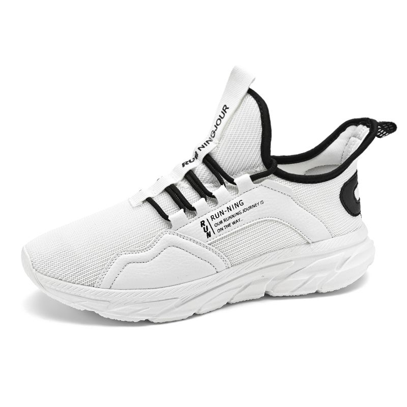 Atmungsaktive Fashion Sneakers für Herren Ultraleichte tragbare Sport-Laufschuhe_voghion.com