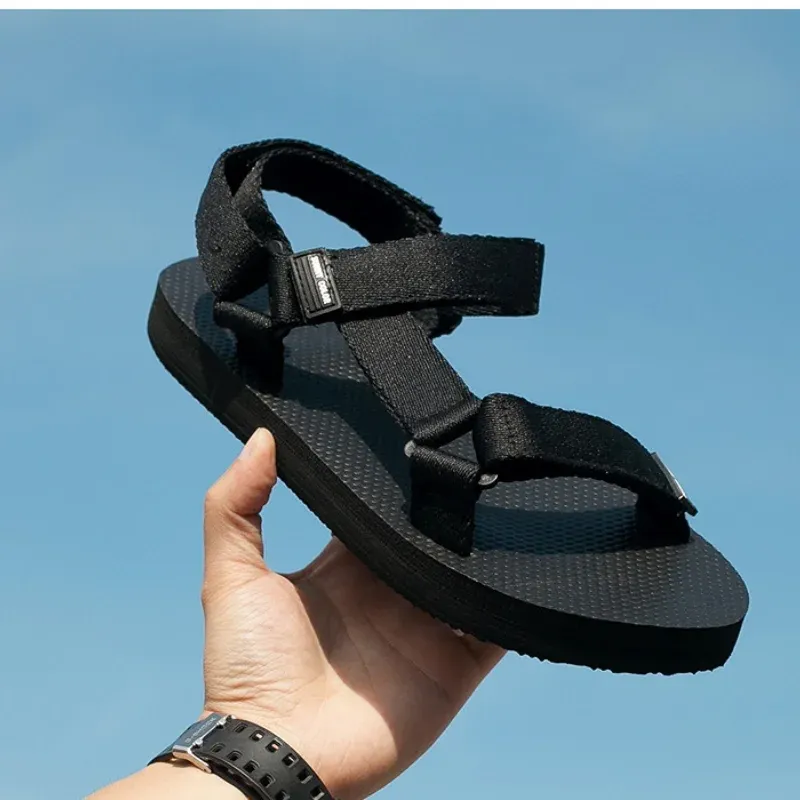 Men's Sandals Simple Casual Summer Shoes Comfortable Sneakers Outdoor Beach Vacation Sandals 2023 New Male Casual Sandals shoes_voghion.com