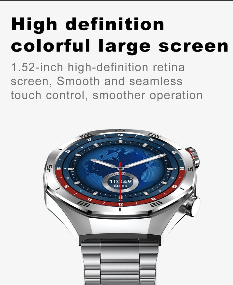 2025 Fashion Smart Watch Bluetooth Call Man Bracelet Heart Rate Blood Oxygen Monitoring Waterproof Sports Smartwatch For_voghion.com
