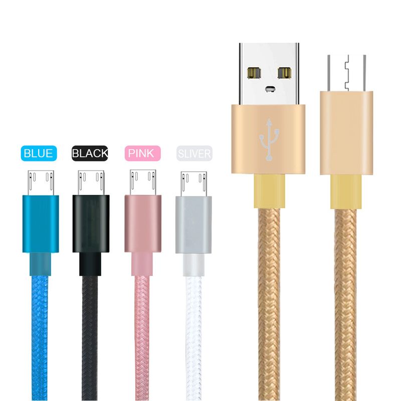 Music Festival 123 meter suitable for Apple Type-C nylon woven phone data cable, Android fast 2A charging cable_voghion.com