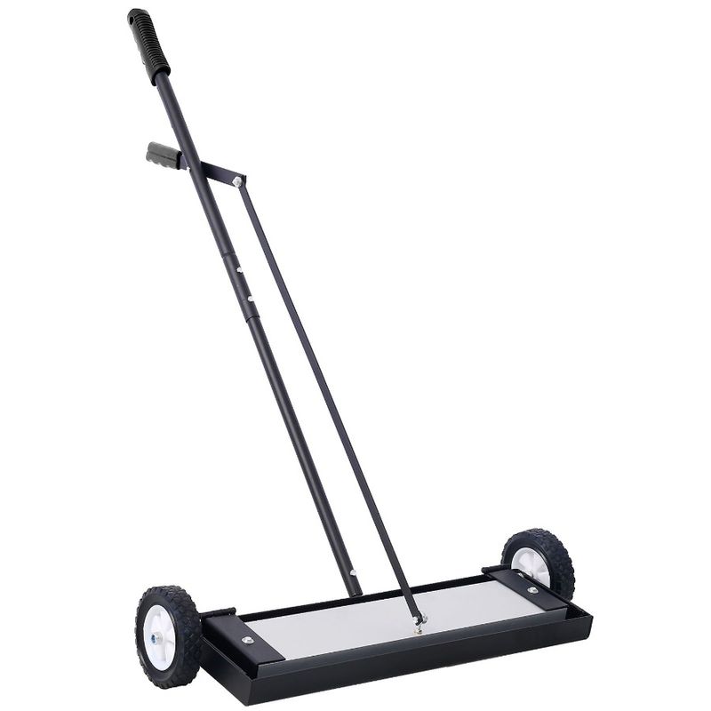 Sweeper Heavy With Magnetic 24'' For Capacity Pound Screws Rolling Duty Needles Release Nails 100 Collection PickUp PushType_voghion.com