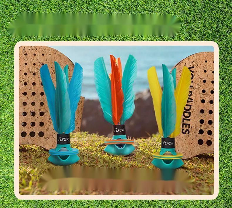 WABOBA Outdoor Sports Camping Handheld Shuttlecock Adult Children Interactive Toy Parent-Child Game Badminton Racket_voghion.com