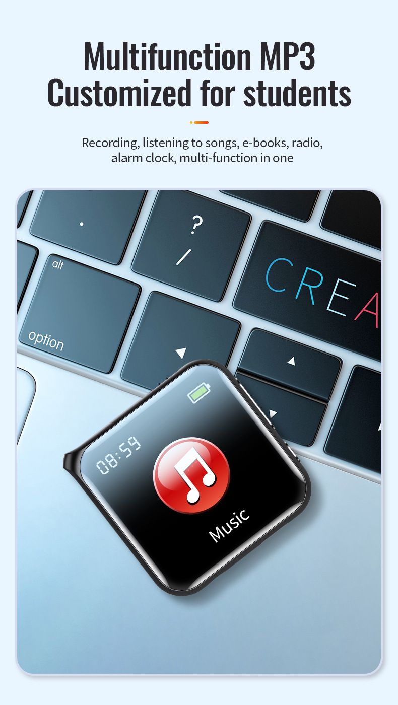 Digital Voice Recorder Neue M30 Mp4 E Buch FM Student Klasse Ai Intelligente High Definition Noise Reduktion Fernbedienung Recorder MP3_voghion.com