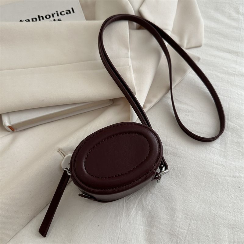 Portachiavi di alta qualità con mini collo, squisito piccolo rossetto, gioielli di nicchia, design moneta borsa a tracolla_voghion.com