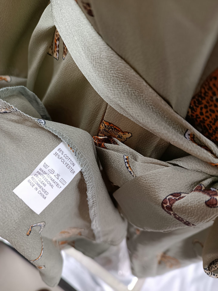 Abito altalena moda donna con scollo a V a maniche lunghe_voghion.com