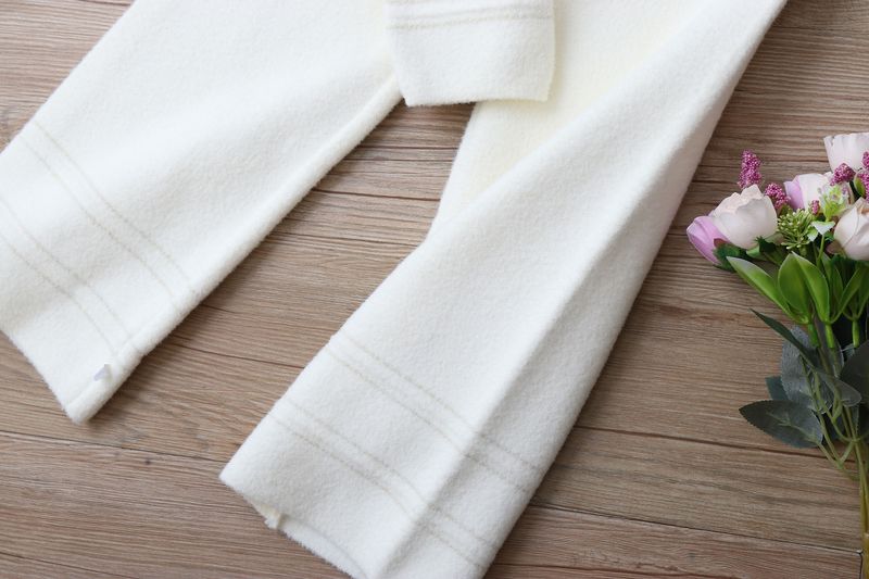 Mother & Kids Knit Sweater And Pants Set - Soft Long Sleeve Two-Piece Outfit For Toddler Little Girls Elegant Letter Print Comfortable Polyester Blend_voghion.com