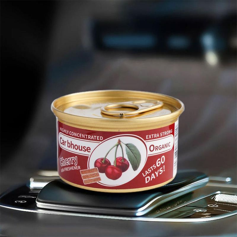Suministros para el automóvil, bloques de madera, alimentos enlatados, aroma de café, aromaterapia, desodorización de automóviles nuevos, ambientador de fibra_voghion.com