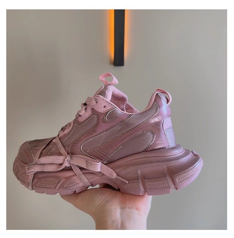 Sneakers casual con suola spessa retrò Paris autunno e inverno 2025_voghion.com