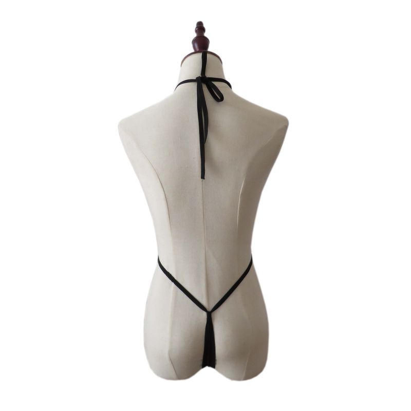 Intimates mini fürdőruha fürdőruha hölgyeknek szexi perspektíva melltartó bugyi női hálós hárompontos egyrészes kosztüm_voghion.com