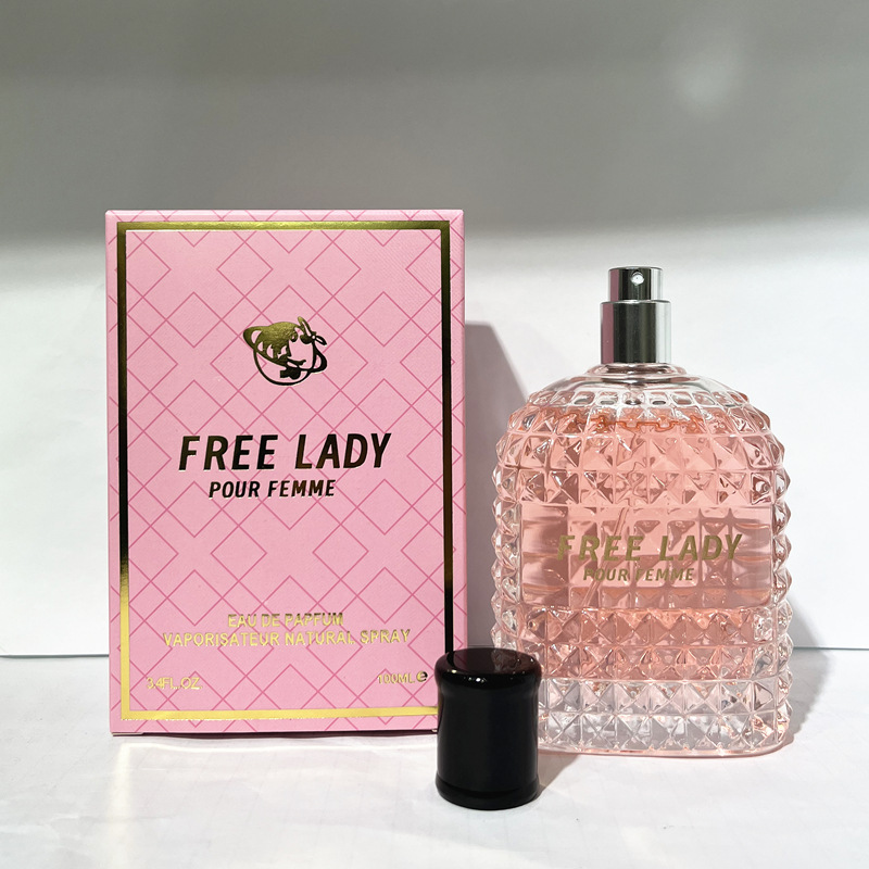 Nuovo profumo 2024 FREE LADY Profumo rosa da donna Sud-est asiatico Africa Vietnam Profumo transfrontaliero Tono floreale_voghion.com