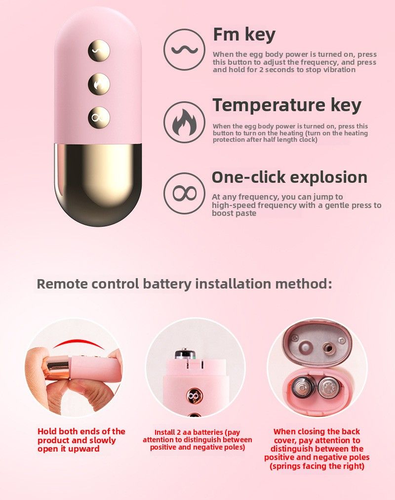 Gladiator Jumping Egg Wireless Remote Control 10-frequency Vibration Wearing Vibrator Female Masturbator Adult Fun_voghion.com