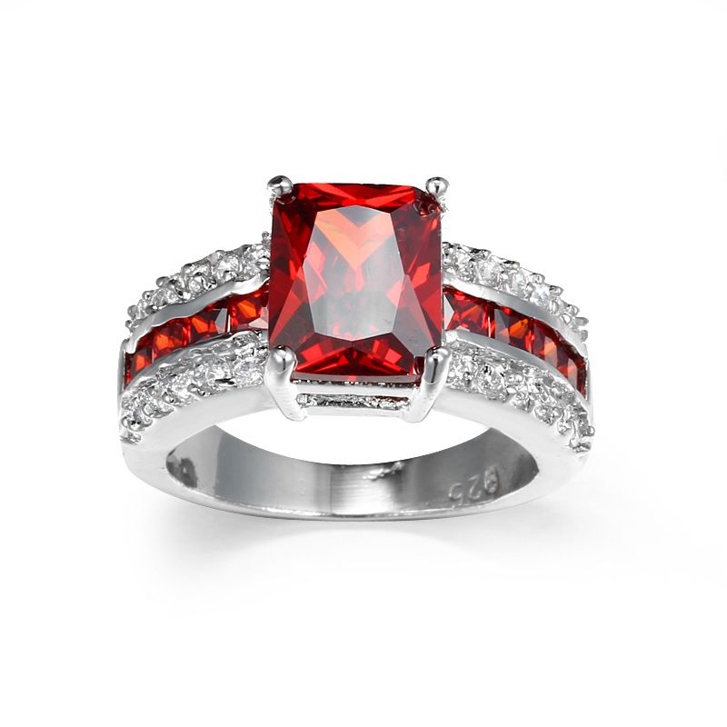 Unisex Mode Zirkon Ring Schmuck_voghion.com