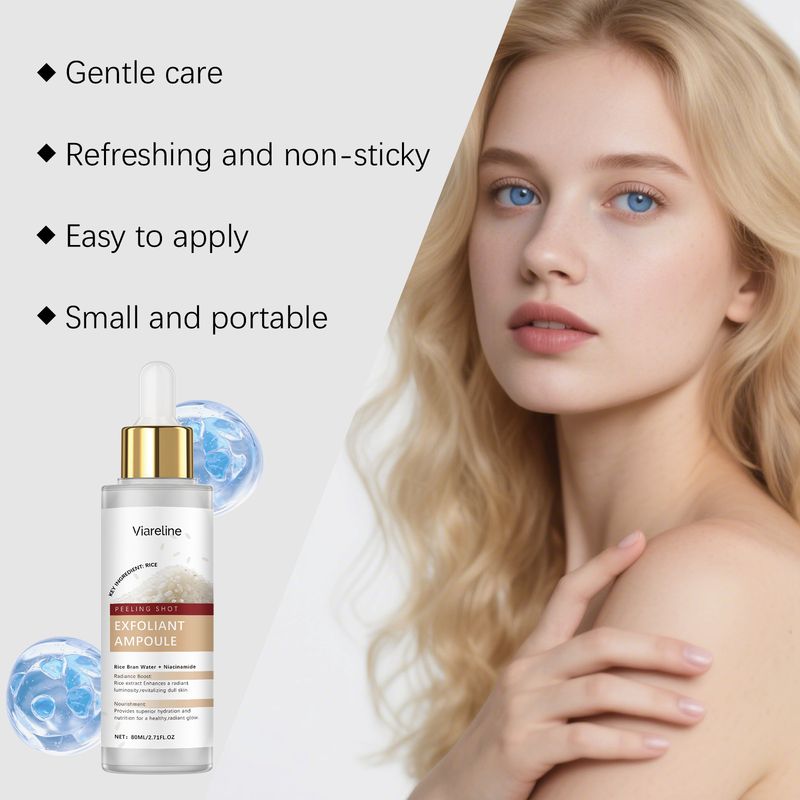 Viareline Essenza per Cuticole di Riso Detergente Nutriente per la Pelle del Viso Idratante e Ammorbidente per la Cura Quotidiana_voghion.com