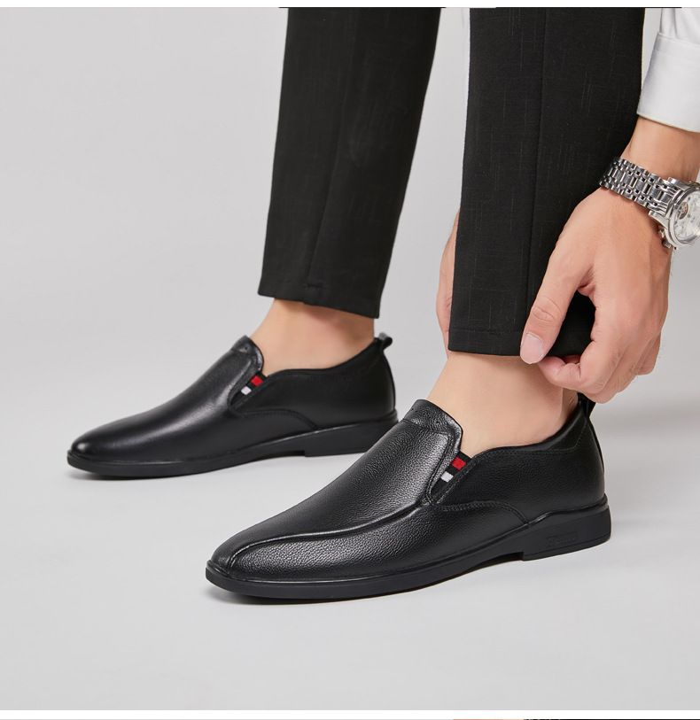 Fußüberzüge, lässige Herren-Lederschuhe, bequeme Business-Schuhe, formelle Herrenschuhe_voghion.com