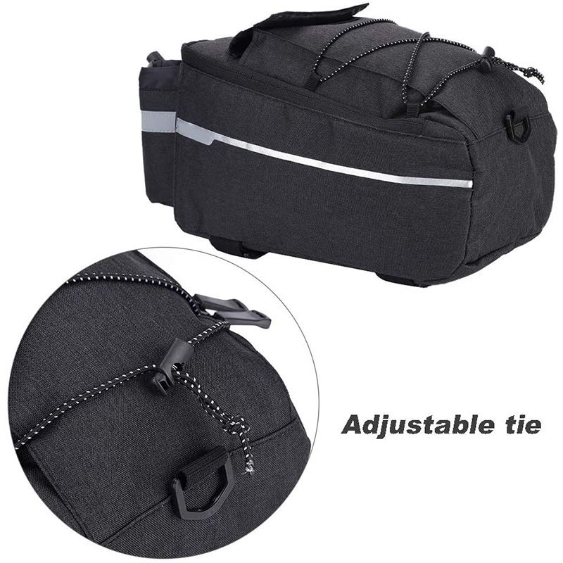 Mountain bike rear pack folding shelf bag riding equipment camel bag polyester rear seat bag with insulation liner_voghion.com