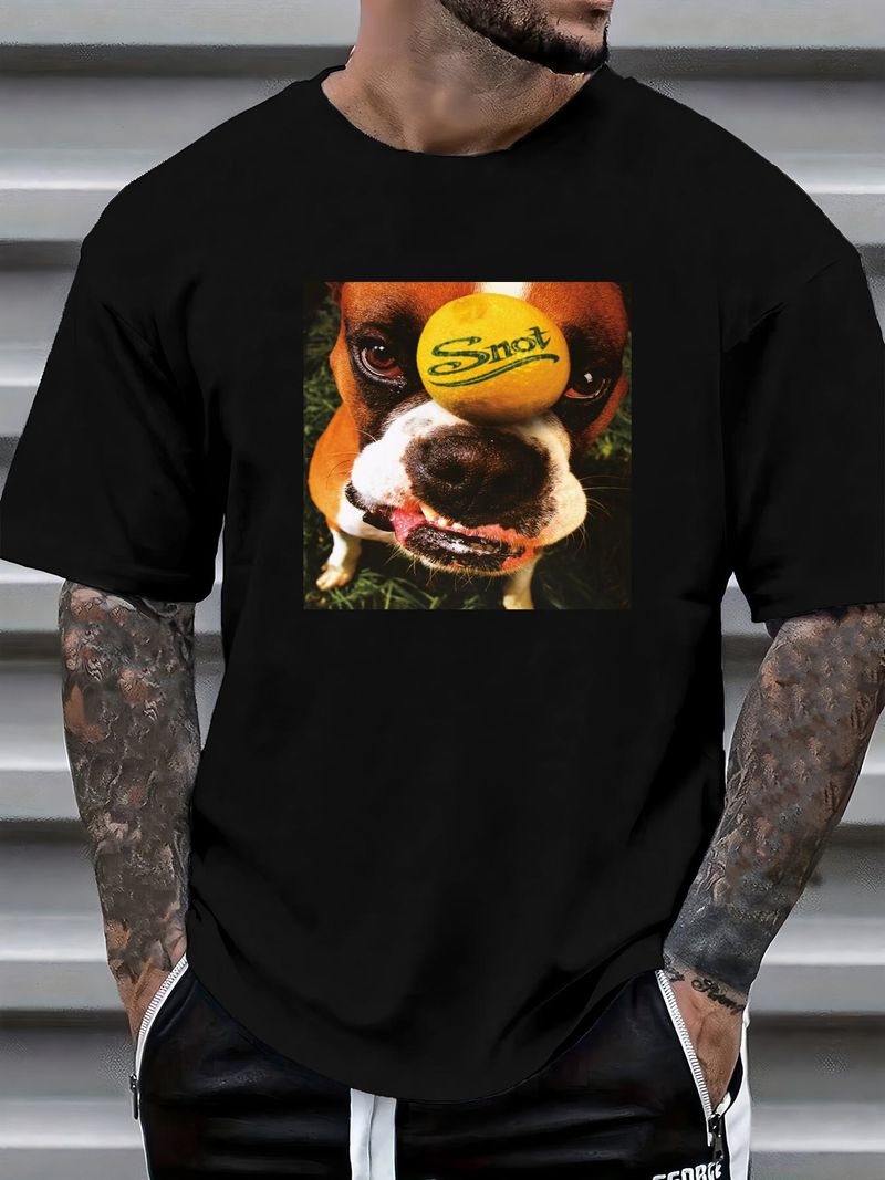 AUSVERKAUF!!! Snot Band – Get Some Album Kurzärmeliges Unisex-T-Shirt S-4XL Atmungsaktives, bequemes Oberteil für den Alltag Grafisch Vielseitig Dehnbar_voghion.com