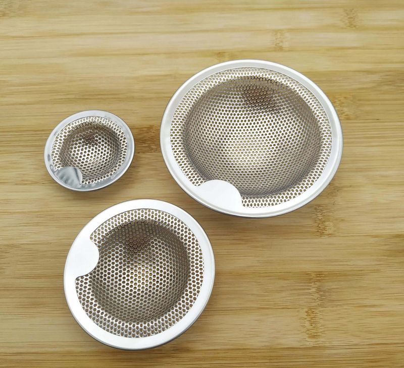 Bad med håndtak gulvsluk rustfritt stål vask kloakkfilter kjøkkenvask rustfritt filter_voghion.com