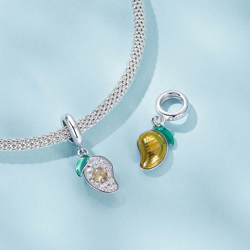 Mango Pendant Charm Sterling Silver Charm_voghion.com