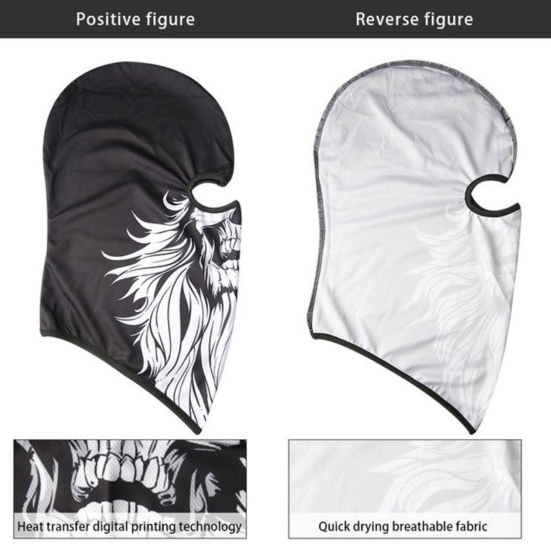 Skull Herr Balaclava Ski Mask Cycg Caps Snowboard Ansiktsskydd Motorcykel Cykel Hjälm Huva Bandana Scarf Andas_voghion.com