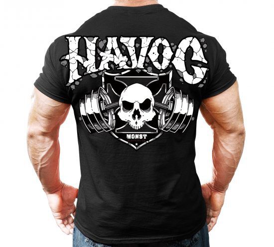 Camiseta de manga corta de algodón para deportes nuevos de hombre, Fitness, ejercicio de carrera, camiseta con estampado grande_voghion.com