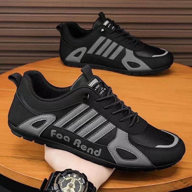 Summer New Breathable Slip-On Lazy Men's Non-Slip Flat Sports Casual Work Shoes_voghion.com