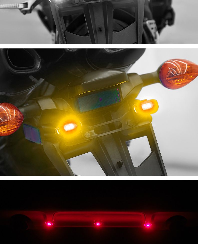 Samochód, Motocykl, Pojazd elektryczny, Modyfikacja samolotu, Dron migający rowerem nawigacja nocna, Ostrzeżenie zewnętrzne_voghion.com