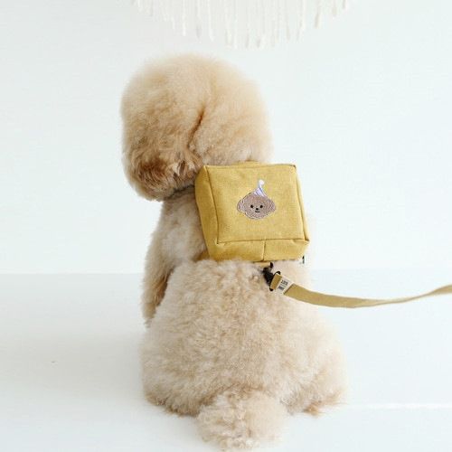 Pet Self-Backpack Dog Cat Pomeranian Bichon Leash Teddy Corgi Small Medium Dogs Walking Rope_voghion.com