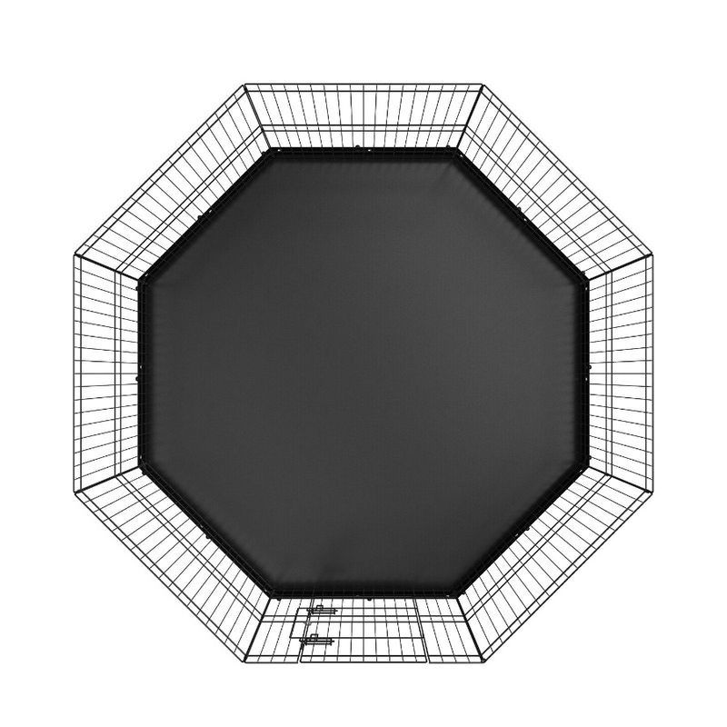 Exercise Foldable Pad Bm Crate Dog Fence Indoor With O Stakes 8 Pet Panels 24 Metal Playpen Pen H With Ground Dog Kennel Puppy_voghion.com