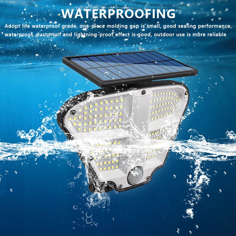 Solar simulation flame courtyard human induction light long endurance LED lighting wall light when dark_voghion.com