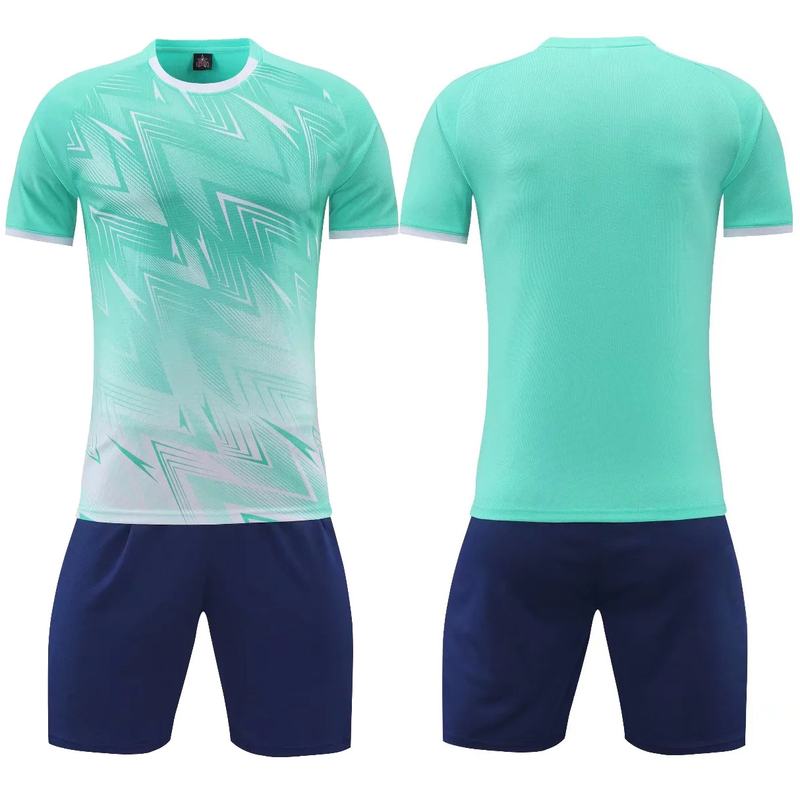 Children's Gradient Soccer Jersey Men's Soccer Jersey Summer Training Short Sleeve Personalized Printed Soccer Jersey_voghion.com