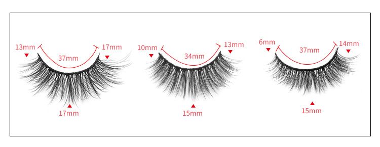 Lash extension set Multi-layer stereoscopic fiber false eyelashes 5 pairs of natural thick eyelashes slim long curling false eyelashes_voghion.com