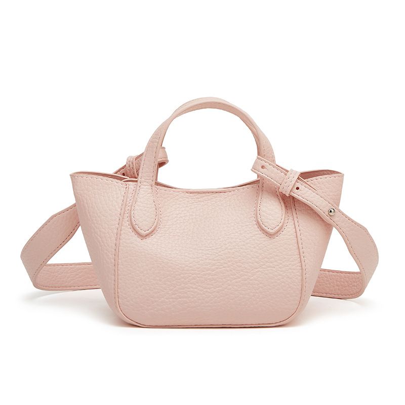 Borsa a tracolla multifunzionale coreana in morbida pelle, versatile e casual, con motivo litchi, da donna_voghion.com