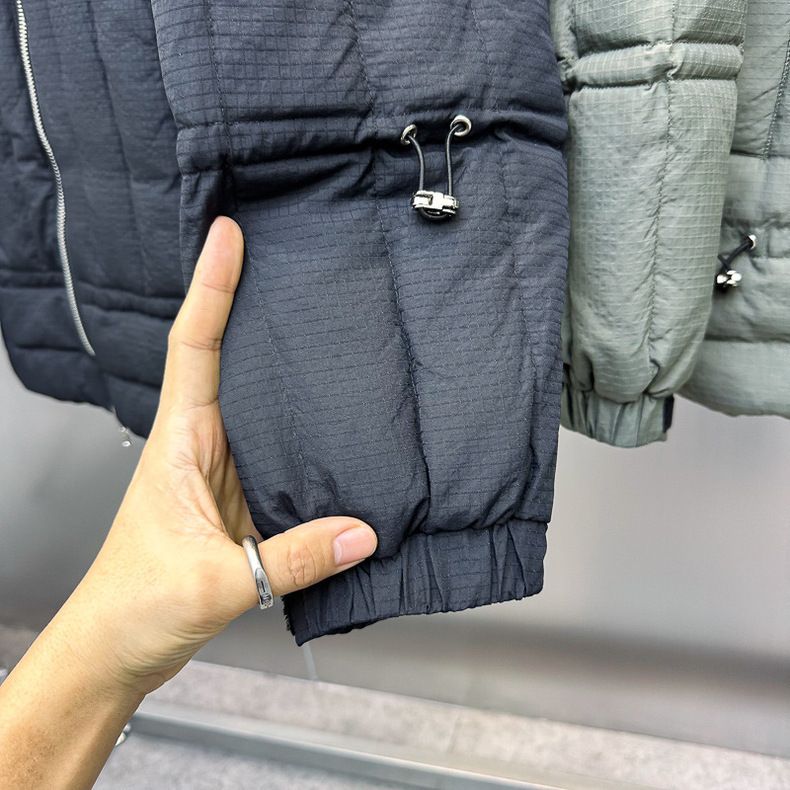 Men's Clothing Men's Winter New Down Jacket White Duck Down Stand Collar Down Jacket Fashion Cold Resistant Jacket Trend B1ace4388_voghion.com